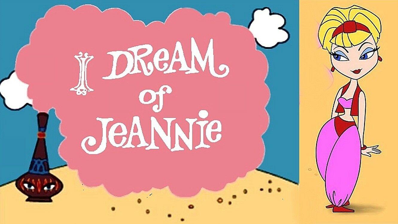 Cartoon opening. Dreaming of Jeannie мультик.